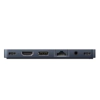 Targus HyperDrive, USB Typ-C, 100 W, 1.4/2.2, 10,100,1000 Mbit/s, IEEE 802.3, IEEE 802.3ab, IEEE 802.3u, Blau