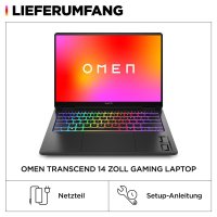 HP OMEN 14-fb0098ng, Intel Core Ultra 9, 35,6 cm (14"), 2880 x 1800 Pixel, 32 GB, 2 TB, Windows 11 Home