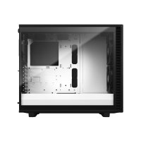 Fractal Design Define 7, Midi Tower, PC, Schwarz, Weiß, ATX, EATX, micro ATX, Micro-ITX, Aluminium, Stahl, 18,5 cm