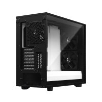 Fractal Design Define 7, Midi Tower, PC, Schwarz, Weiß, ATX, EATX, micro ATX, Micro-ITX, Aluminium, Stahl, 18,5 cm