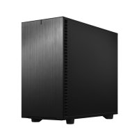 Fractal Design Define 7, Midi Tower, PC, Schwarz, ATX, micro ATX, Micro-ITX, Aluminium, Stahl, 18,5 cm