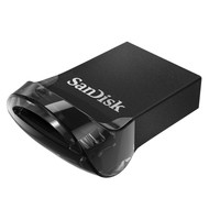 SanDisk Ultra Fit, 32 GB, USB Typ-A, 3.2 Gen 1 (3.1 Gen 1), Ohne Deckel, Schwarz