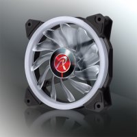 RAIJINTEK IRIS 12 RBW ADD, Ventilator, 12 cm, 400 RPM, 1800 RPM, 28 dB, 35,8 cfm