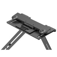 Logitech TV Mount for Video Bars, Monitor-Halterung, Schwarz, Logitech Rally Bar, Logitech Rally Bar Mini, Logitech Rally Camera, 1 Stück(e), 262 mm, 623 mm