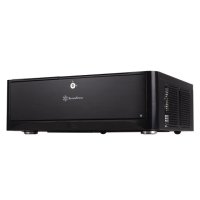 SilverStone GD06B, Desktop, PC, Schwarz, micro ATX,...