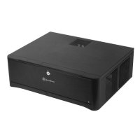 SilverStone GD06B, Desktop, PC, Schwarz, micro ATX,...