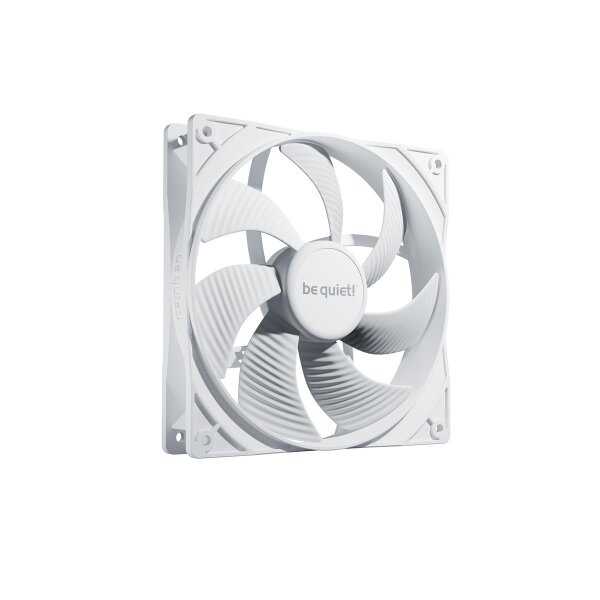 Be Quiet! Pure Wings 3 140mm PWM White, Ventilator, 14 cm, 1200 RPM, 21,9 dB, 57,4 cfm, 97,5 m³/h