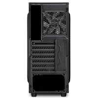 Sharkoon VG6-W RGB, Midi Tower, PC, Schwarz, ATX, micro...