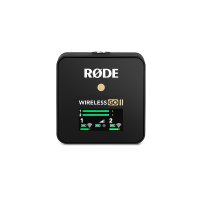 RODE RØDE Wireless GO II, Lavalier-Mikrofon, RF Wireless, 200 m, 50 - 20000 Hz, 20 dB, Bodypack-Empfänger