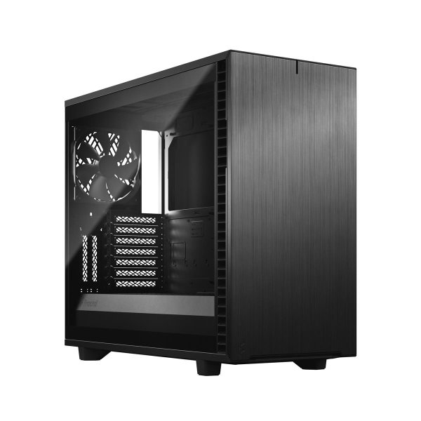 Fractal Design Define 7, Midi Tower, PC, Schwarz, ATX, EATX, micro ATX, Micro-ITX, Aluminium, Stahl, 18,5 cm