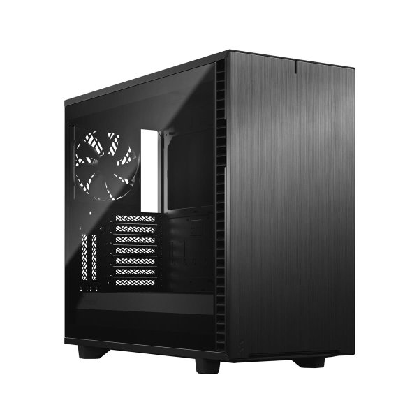 Fractal Design Define 7, Midi Tower, PC, Schwarz, ATX, EATX, micro ATX, Micro-ITX, Aluminium, Stahl, WAN, Ja