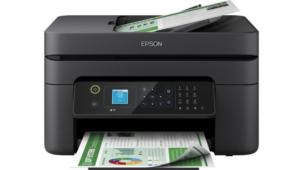 Epson WorkForce WF-2930DWF, Tintenstrahl, Farbdruck, 5760 x 1440 DPI, A4, Direktdruck, Schwarz