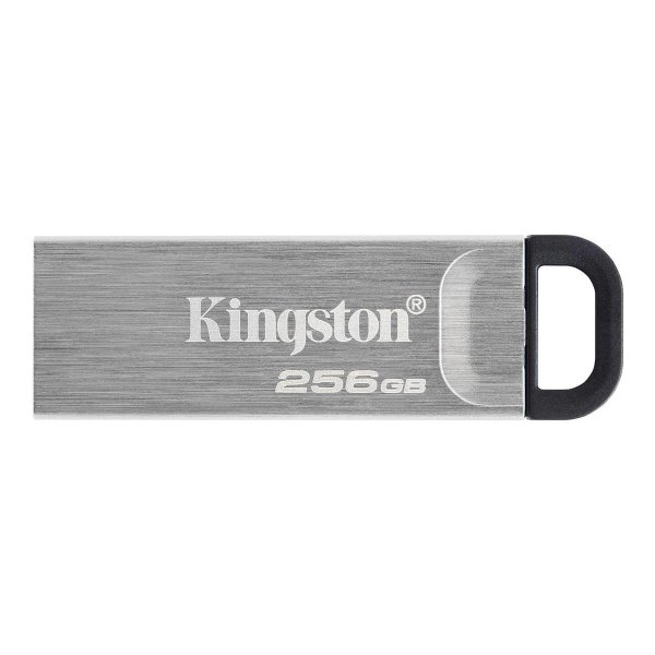 Kingston DataTraveler 256GB Kyson USB-Stick, 256 GB, USB Typ-A, 3.2 Gen 1 (3.1 Gen 1), 200 MB/s, Ohne Deckel, Silber