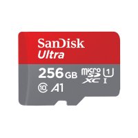 SanDisk Ultra microSD, 256 GB, MicroSDXC, Klasse 10,...