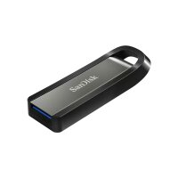 SanDisk Extreme Go, 64 GB, USB Typ-A, 3.2 Gen 1 (3.1 Gen 1), 395 MB/s, Dia, Edelstahl