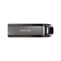 SanDisk Extreme Go, 64 GB, USB Typ-A, 3.2 Gen 1 (3.1 Gen 1), 395 MB/s, Dia, Edelstahl