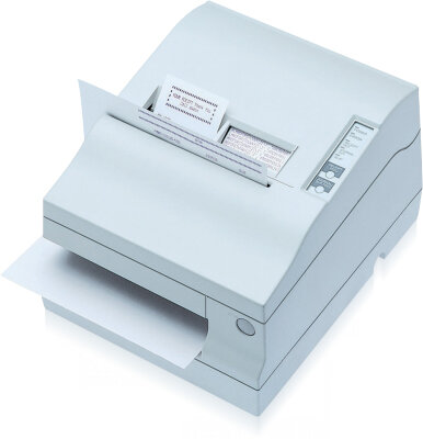 Epson TM-U950 (283): Serial, w/o PS, ECW, Punktmatrix, 18,6 ips, 1,3 x 3,1 mm, 16,7 Zeichen pro Zoll, RS-232C, RS-232C