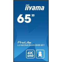 Iiyama LH6565UHSB-B1, Kiosk-Design, 163,8 cm (64.5"), LED, 3840 x 2160 Pixel, WLAN, 24/7