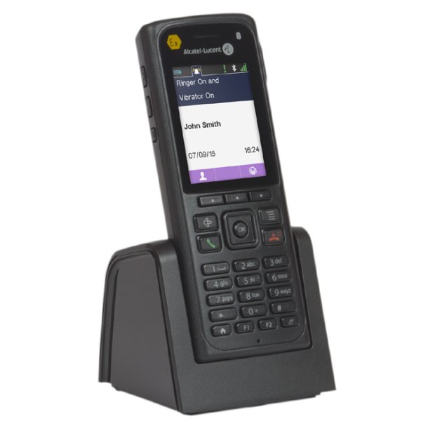 Alcatel Lucent 8262Ex, DECT-Telefon, Kabelloses Mobilteil, Freisprecheinrichtung, Schwarz