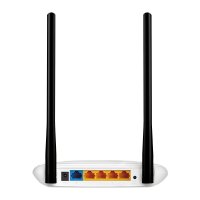 TP-LINK 300Mbit/s-WLAN-Router, Wi-Fi 4 (802.11n), Einzelband (2,4GHz), Eingebauter Ethernet-Anschluss, Weiß, Tabletop-Router