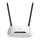 TP-LINK 300Mbit/s-WLAN-Router, Wi-Fi 4 (802.11n), Einzelband (2,4GHz), Eingebauter Ethernet-Anschluss, Weiß, Tabletop-Router