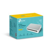 TP-LINK TL-SF1008D, Unmanaged, Fast Ethernet (10/100), Vollduplex