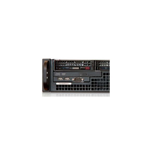 Supermicro Front I/O, USB, Seriell, USB 2.0, RS-232, Schwarz, Server, 0,48 Gbit/s