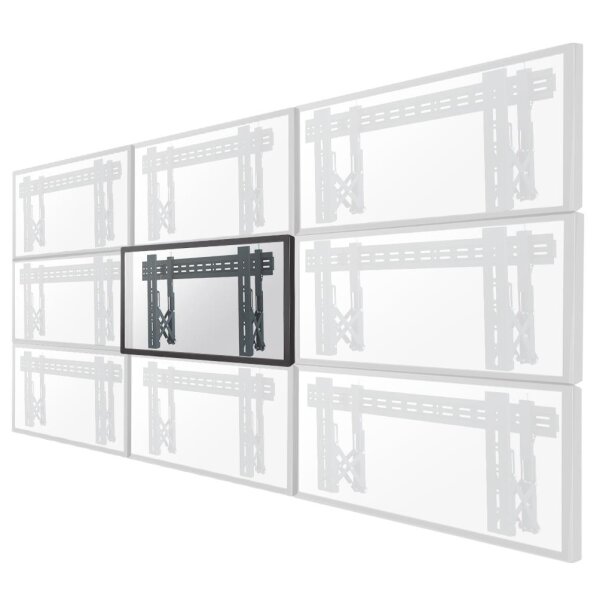 Neomounts Videowall-Wandhalterung, 50 kg, 81,3 cm (32"), 190,5 cm (75"), 200 x 200 mm, 600 x 400 mm