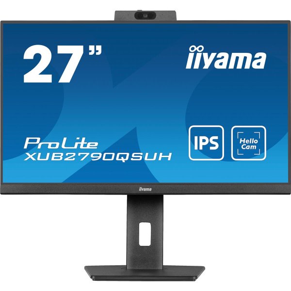 Iiyama ProLite XUB2790QSUH-B1, 68,6 cm (27"), 2560 x 1440 Pixel, 4K Ultra HD, LED, 0,4 ms, Schwarz