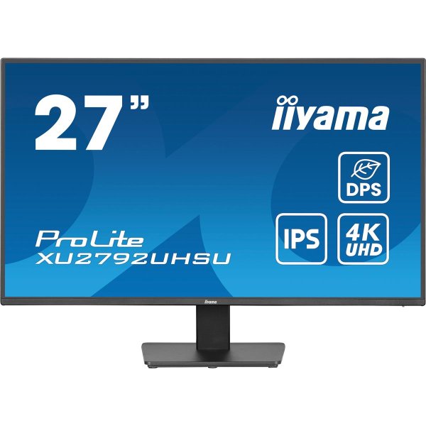 Iiyama ProLite XU2792UHSU-B6, 68,6 cm (27"), 3840 x 2160 Pixel, 4K Ultra HD, LED, 4 ms, Schwarz