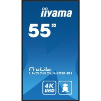 Iiyama LH5565UHSB-B1, Kiosk-Design, 138,7 cm (54.6"), LED, 3840 x 2160 Pixel, WLAN, 24/7