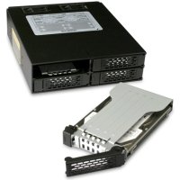 Icy Dock MB994SP-4S, Schwarz, SECC, 4 cm, 6 Gbit/s, Leistung, Status, 146 mm