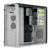 Chieftec CG-04B-OP, Midi Tower, PC, Schwarz, ATX, micro...