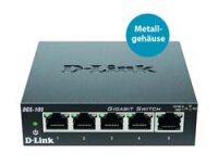 D-Link DGS-105, Unmanaged, L2, Gigabit Ethernet...