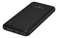 Ansmann PB320PD, 10000 mAh, Quick Charge 3.0, Schwarz