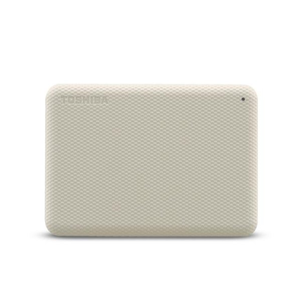 Toshiba Canvio Advance, 4 TB, 2.5", 2.0/3.2 Gen 1 (3.1 Gen 1), Weiß