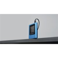 Kingston IronKey 1920GB Vault Privacy 80 XTS-AES 256-bit Verschlüsselte externe SSD, 1,92 TB, USB Typ-C, 3.2 Gen 1 (3.1 Gen 1), 250 MB/s, Passwortschutz, Blau