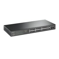 TP-LINK 28-Port Gigabit Easy Smart Switch mit 24-Port...