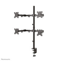 Neomounts Monitor-Tischhalterung, Klemme /Bolzen, 6 kg, 33 cm (13"), 81,3 cm (32"), 100 x 100 mm, Schwarz