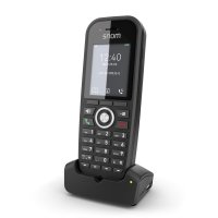 Snom M30 IP DECT Handset EU, DECT-Telefon, Kabelloses Mobilteil, Freisprecheinrichtung, Schwarz