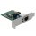 Delock 90381, Eingebaut, Kabelgebunden, PCI Express, Ethernet, 100 Mbit/s