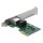 Delock 90381, Eingebaut, Kabelgebunden, PCI Express, Ethernet, 100 Mbit/s