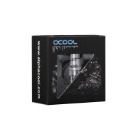 Alphacool 17456, Anpassung, Messing, Silber, 1/4", 42 mm, 2,4 cm