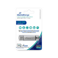 MEDIARANGE MR938, 128 GB, USB Type-A / USB Type-C, 3.2...