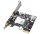 Gigabyte GC-WBAX200, Eingebaut, Kabellos, PCI Express, WLAN / Bluetooth, 2400 Mbit/s, Schwarz