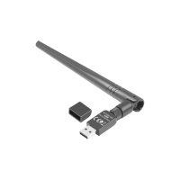 Lanberg NC-0300-WIE, Kabellos, USB, Ethernet / WLAN, 2400...