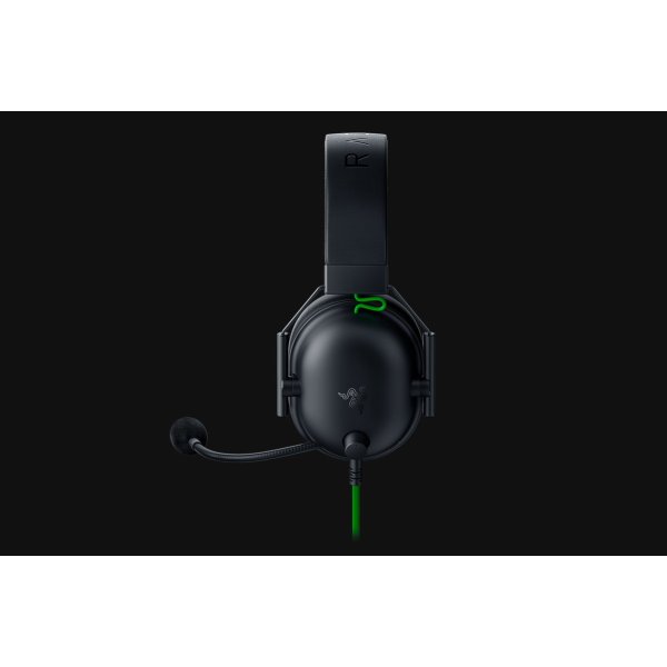 Razer Blackshark V2 X, Kabelgebunden, 12 - 28000 Hz, Gaming, 270 g, Kopfhörer, Schwarz, Grün