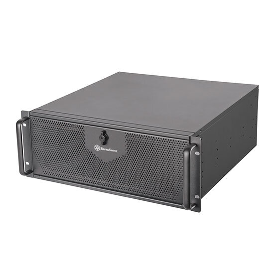 SilverStone RM42-502, Rack, Server, Schwarz, ATX, EATX, micro ATX, Mini-DTX, Mini-ITX, SSI CEB, SSI EEB, Stahl, 4U