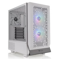 Thermaltake Ceres 300 TG, Midi Tower, PC, Weiß, ATX, EATX, micro ATX, Mini-ITX, SPCC, Gehärtetes Glas, 18,5 cm