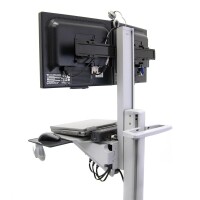 Ergotron Neo-Flex, 20,9 kg, 55,9 cm (22"), 75 x 75 mm, 100 x 100 mm, Höhenverstellung, Grau